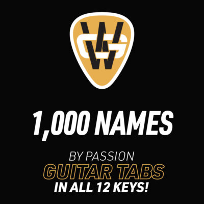 1,000 Names Lead Guitar Tabs