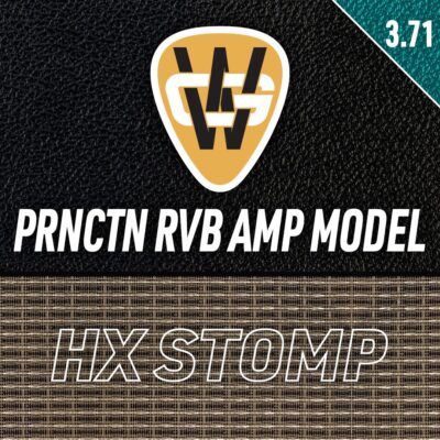FNDR PRNCTN RVB Amp Model HX Stomp