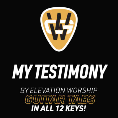 My Testimony Lead Guitar Tabs
