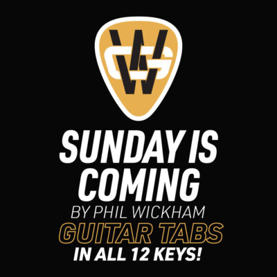 Sunday Is Coming Lead Guitar Tabs