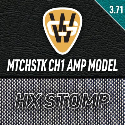 MTCHSTK CH1 Amp Model HX Stomp