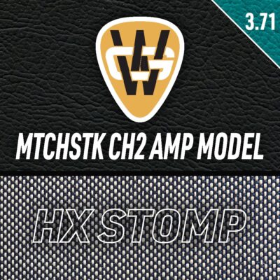 MTCHSTK CH2 Amp Model HX Stomp