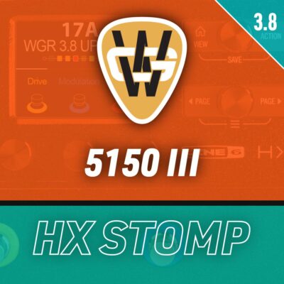 5150 III 3.8 Amp Model HX Stomp
