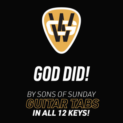GOD DID! Lead Guitar Tabs
