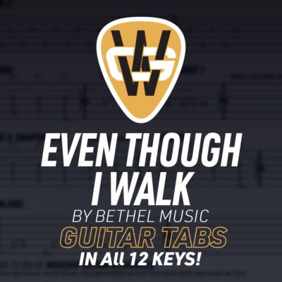 Even Though I Walk Lead Guitar Tabs