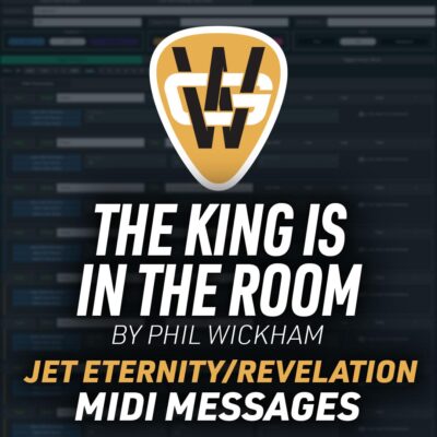 The King Is In The Room JET Eternity & Revelation MIDI Messages