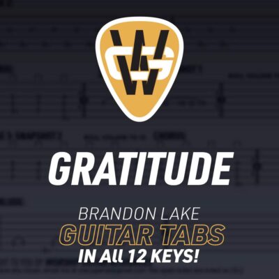 Gratitude Lead Guitar Tabs
