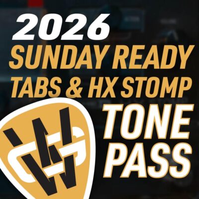 2026 Sunday Ready Tabs & HX Stomp Pass