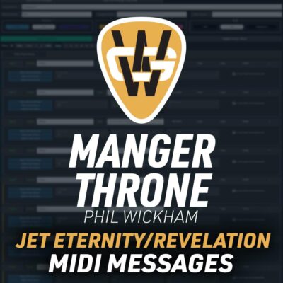 Manger Throne JET Eternity & Revelation MIDI Messages