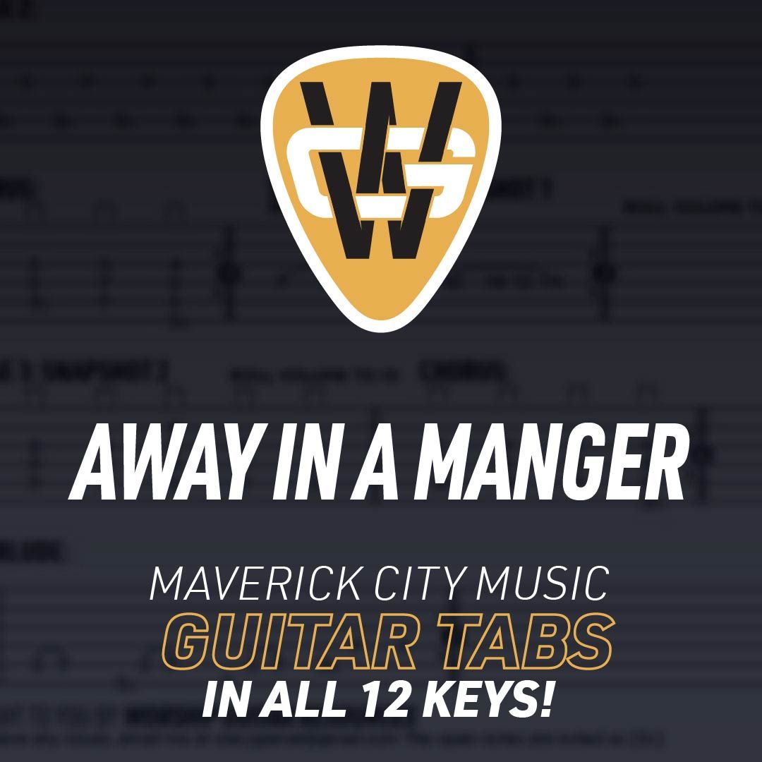 Away In A Manger Lead Guitar Tabs
