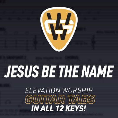 Jesus Be The Name Lead Guitar Tabs