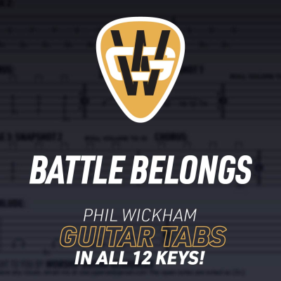 Battle Belongs Lead Guitar Tabs