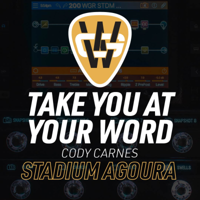 Take You At Your Word Stadium Song Preset